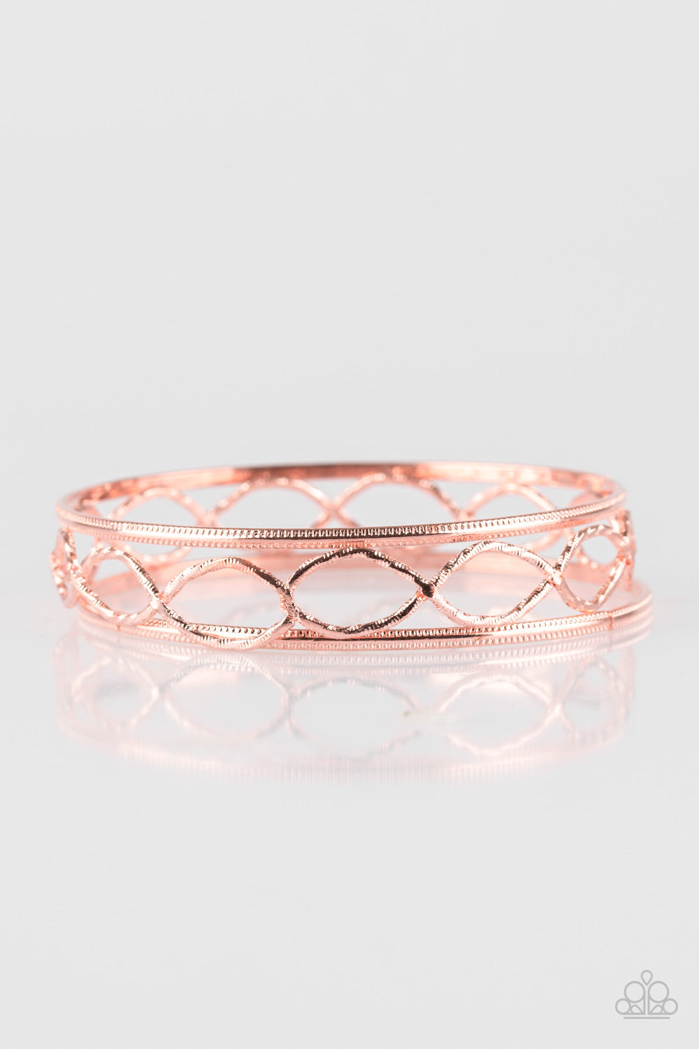 Metal Manic - Copper Bracelet - Paparazzi Accessories