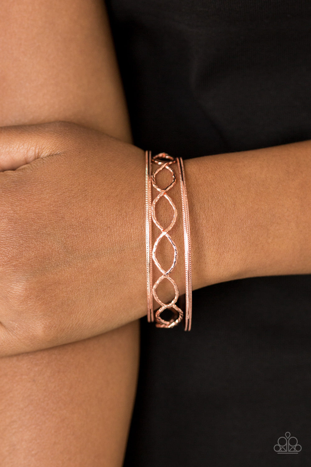 Metal Manic - Copper Bracelet - Paparazzi Accessories