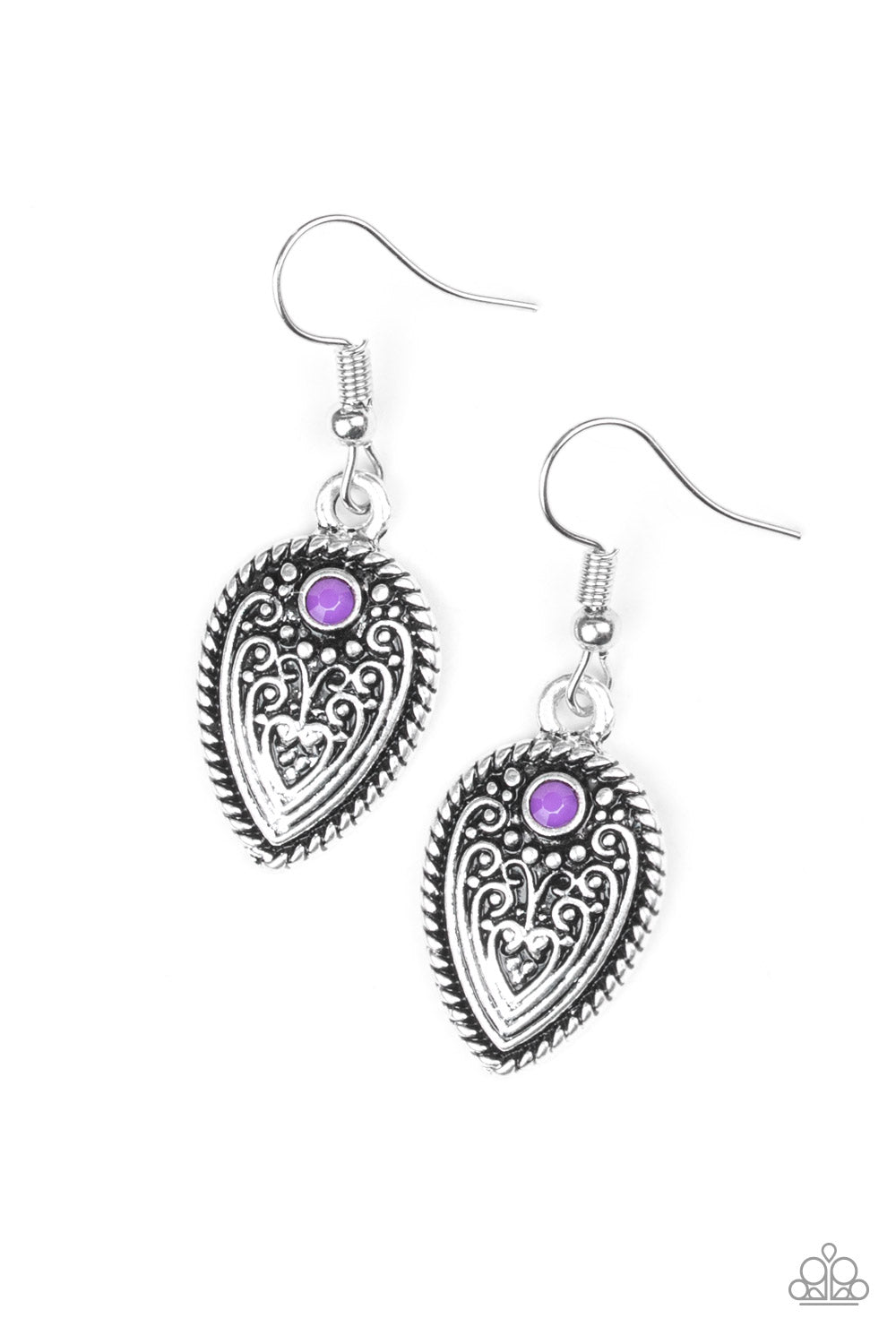 Distance PASTURE - Purple - Paparazzi Accessories