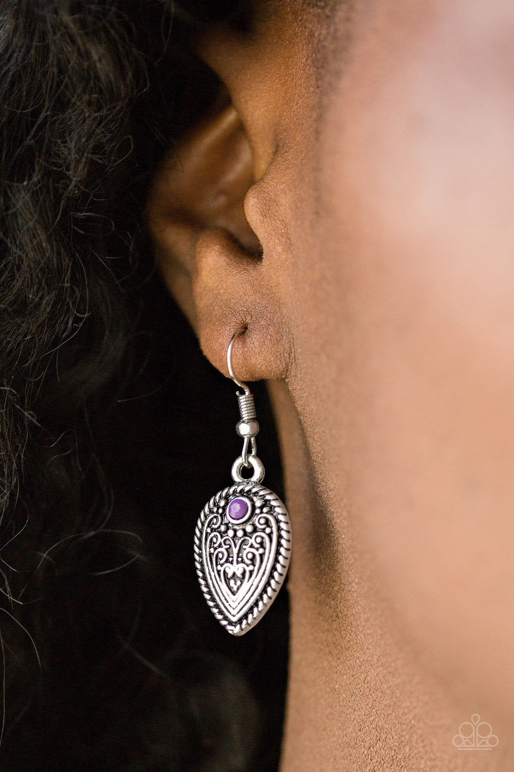 Distance PASTURE - Purple - Paparazzi Accessories