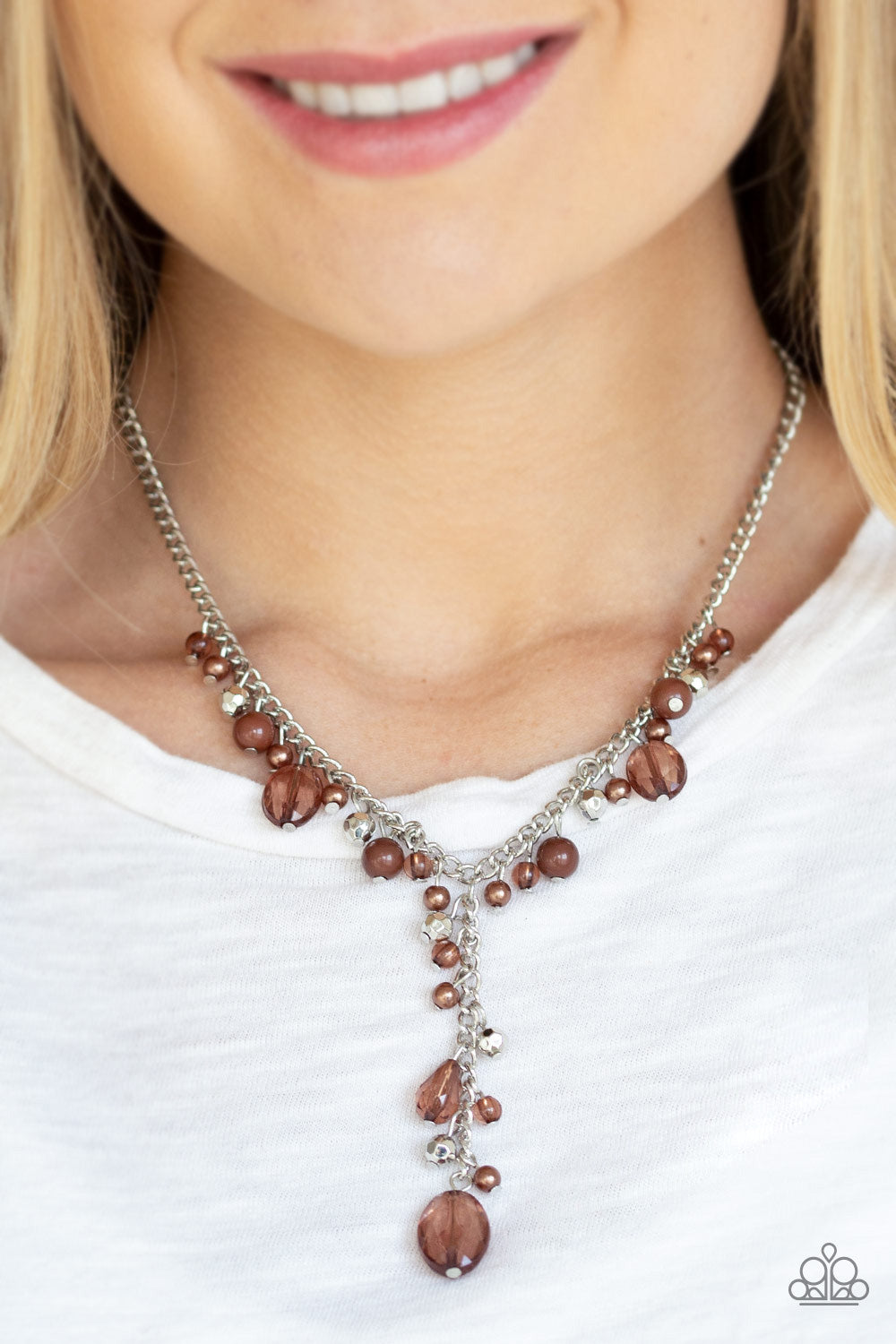 Crystal Couture - Brown - Paparazzi Accessories