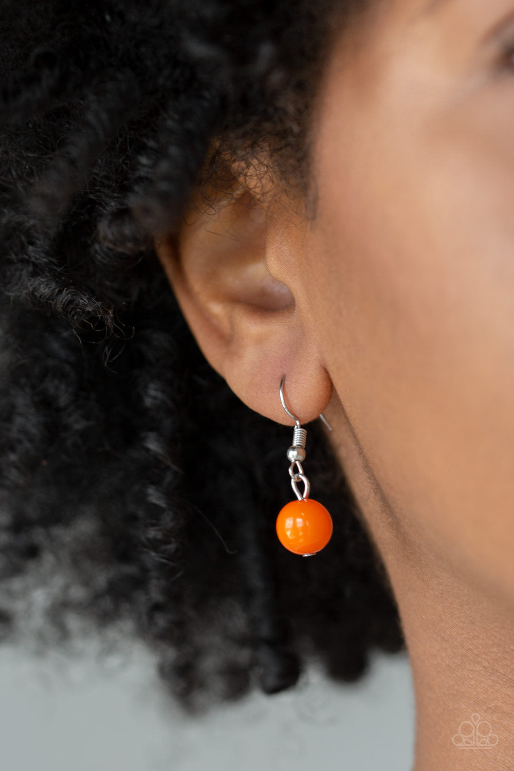 Friday Night Fringe - Orange - Paparazzi Accessories