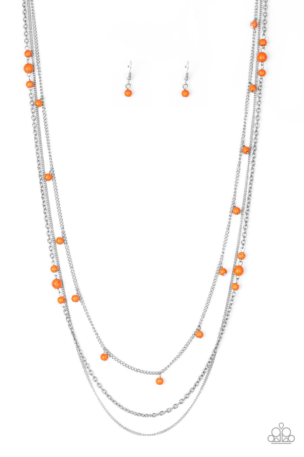 Laying The Groundwork - Orange - Paparazzi Accessories