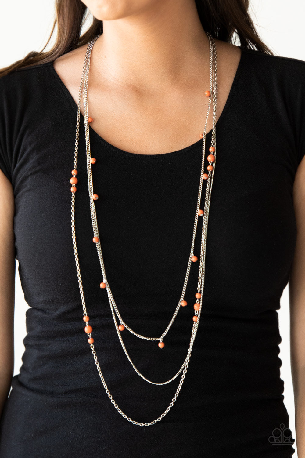 Laying The Groundwork - Orange - Paparazzi Accessories
