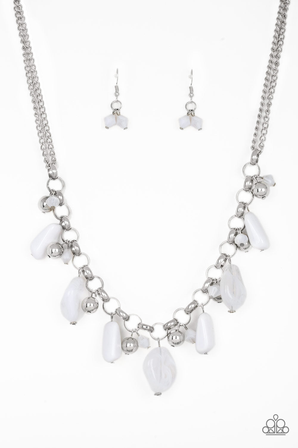 Grand Canyon Grotto - White - Paparazzi Accessories