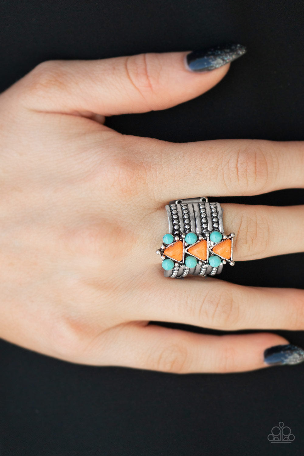 Point Me To Phoenix - Orange - Paparazzi Accessories