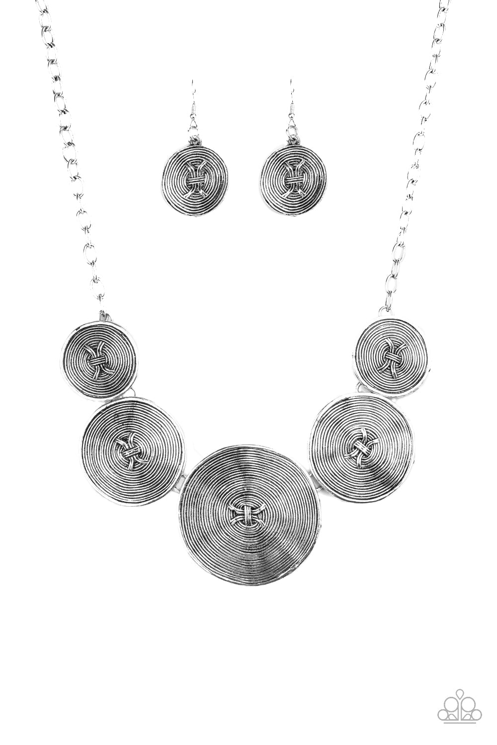Deserves A Medal - Silver - Paparazzi Accessories