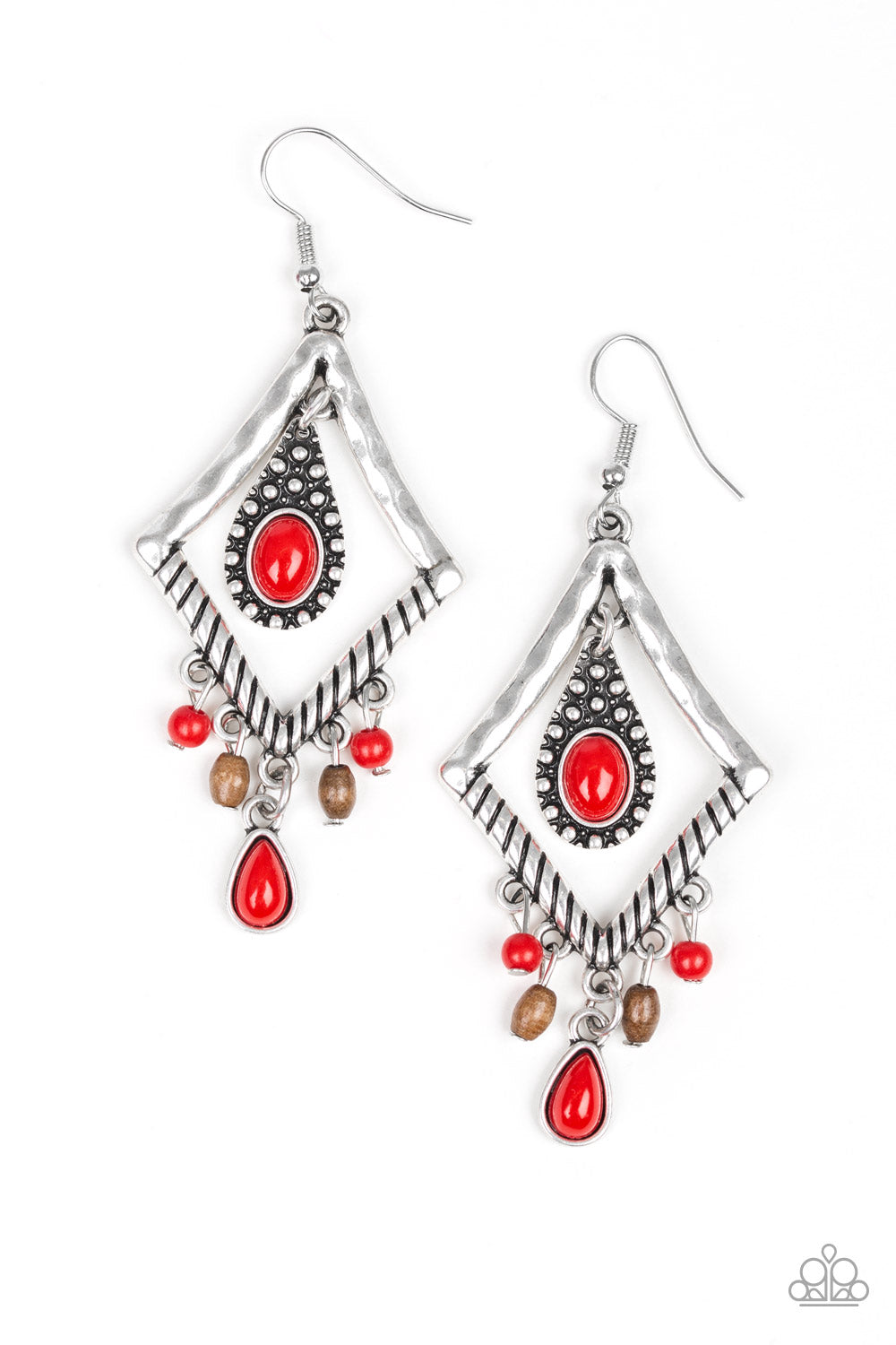 Southern Sunsets - Red - Paparazzi Accessories