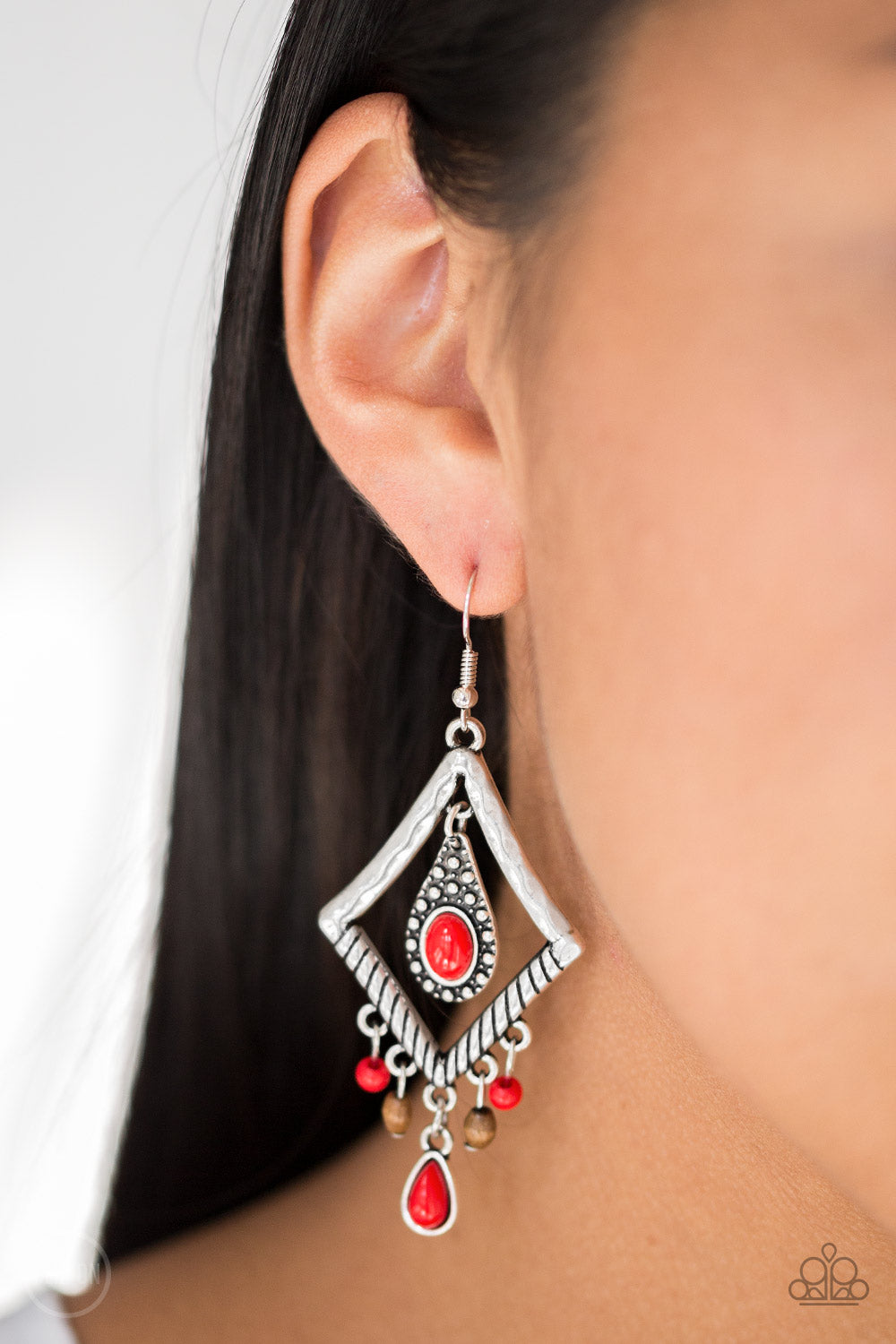 Southern Sunsets - Red - Paparazzi Accessories