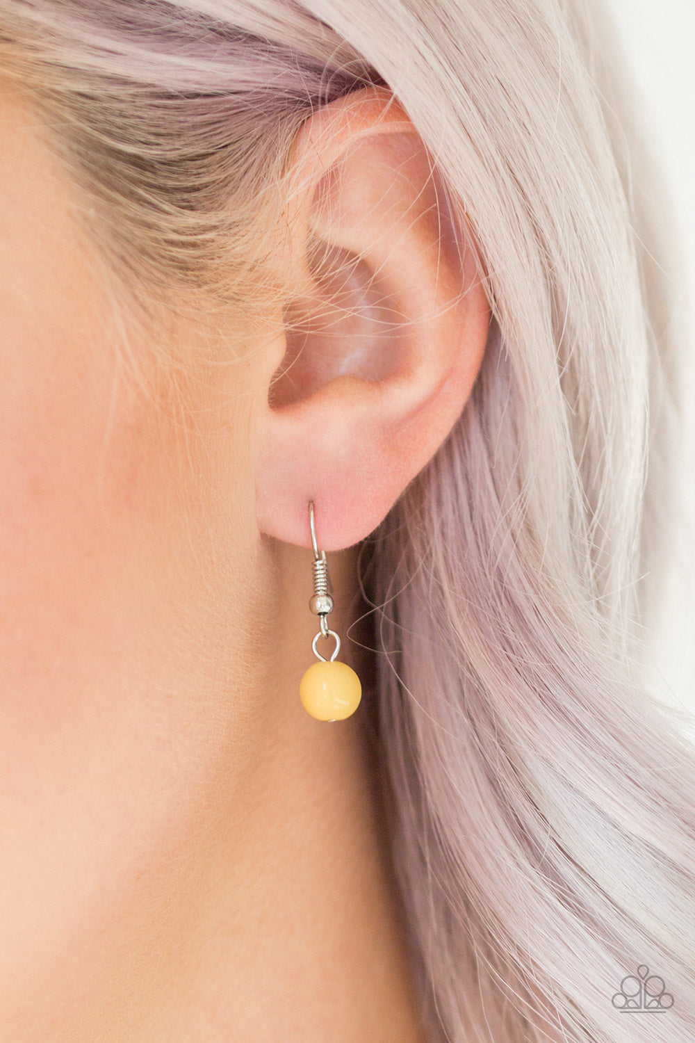 Inde-PENDANT Idol - Yellow - Paparazzi Accessories
