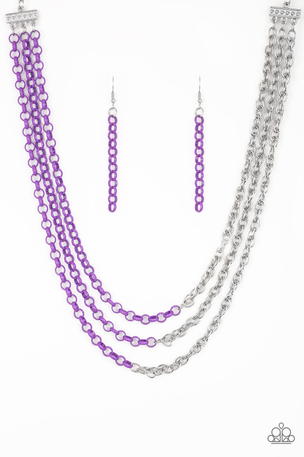 Turn Up The Volume - Purple - Paparazzi Accessories