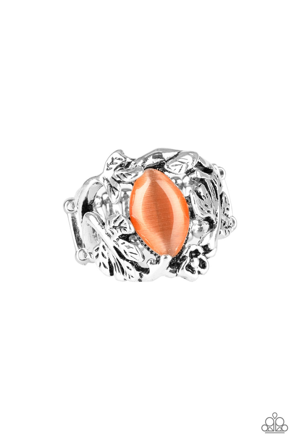 Tropical Flora - Orange - Paparazzi Accessories