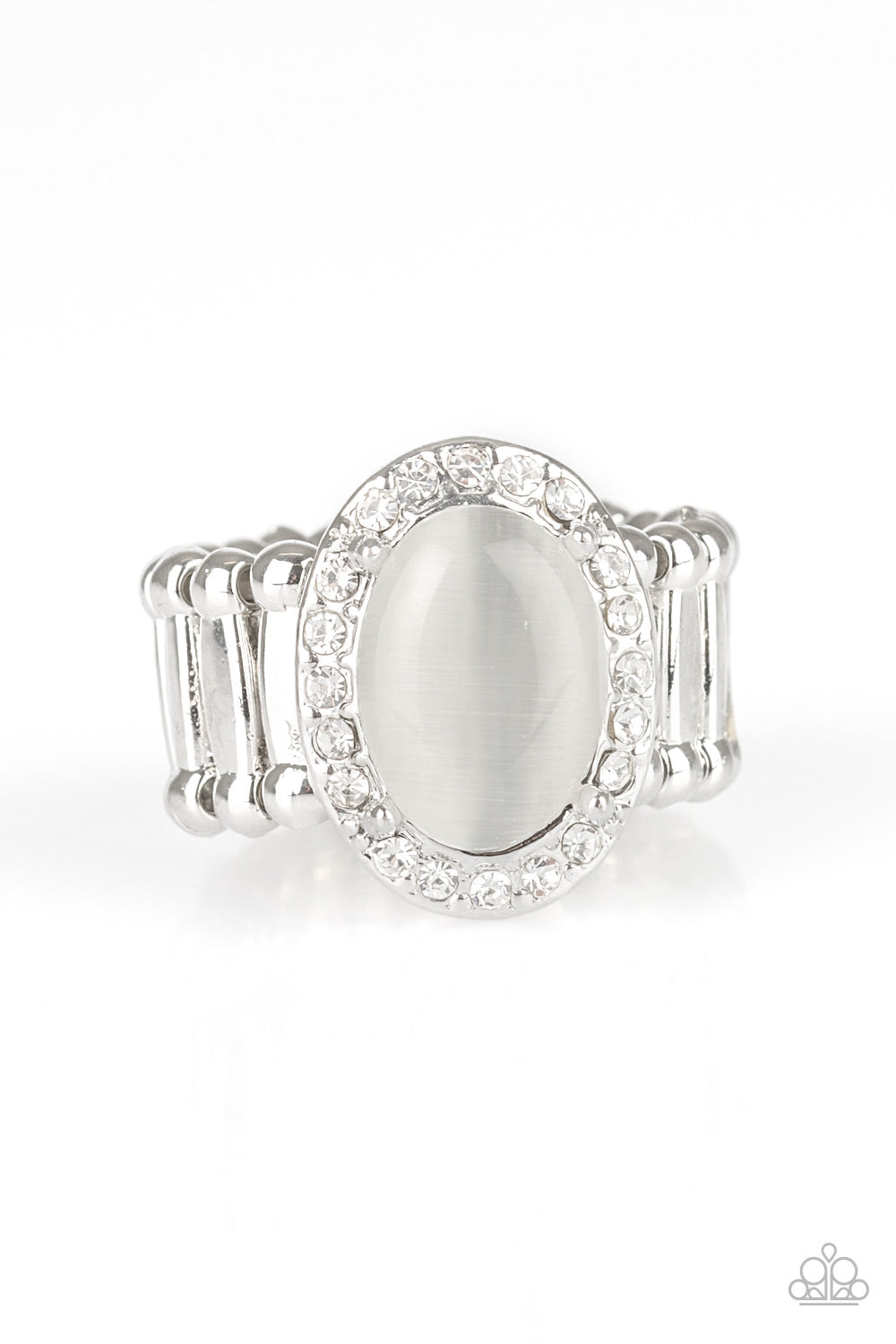 Laguna Luxury - White - Paparazzi Accessories