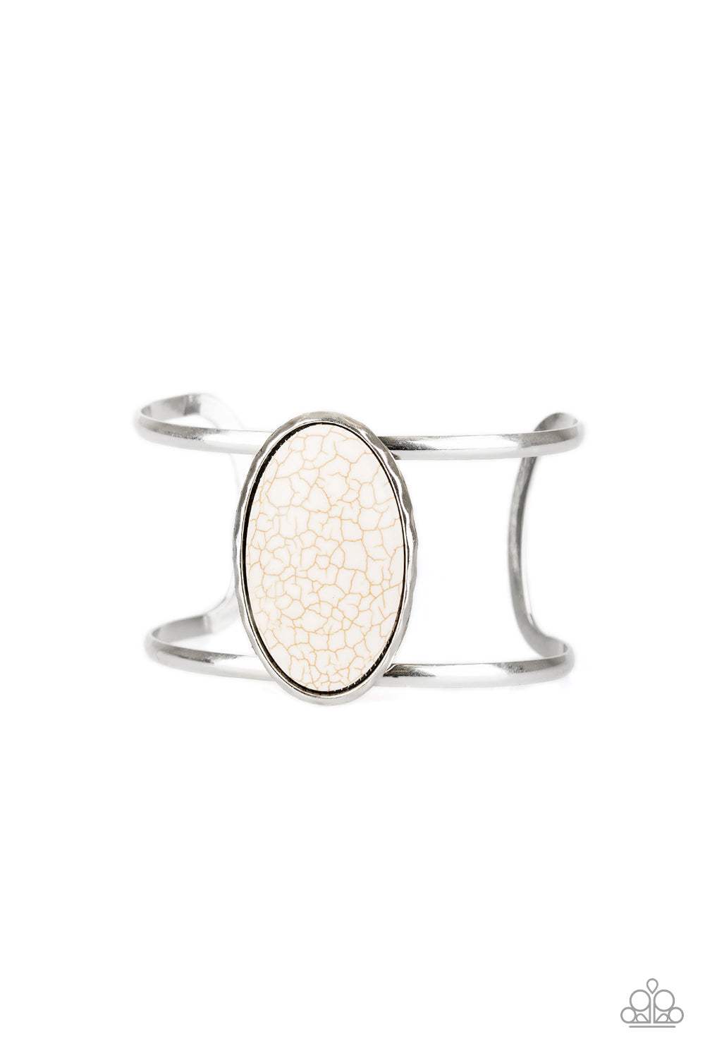 Desert Empress - White Bracelet - Paparazzi Accessories