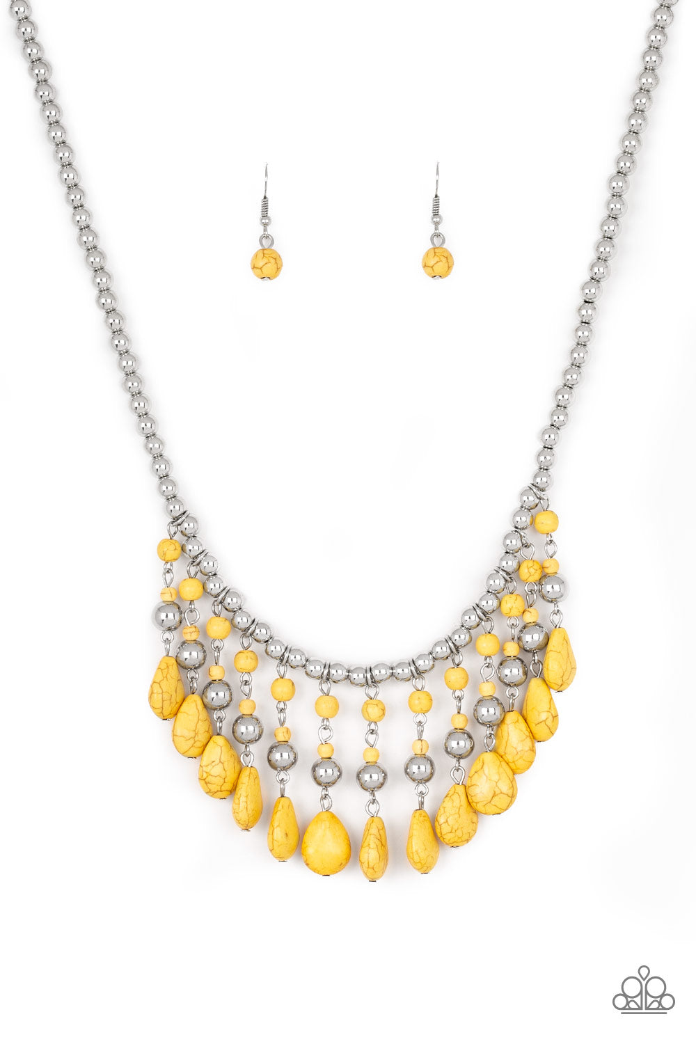 Rural Revival - Yellow - Paparazzi Accessories