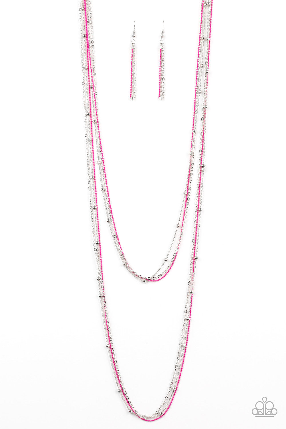What A COLORFUL World - Pink - Paparazzi Accessories