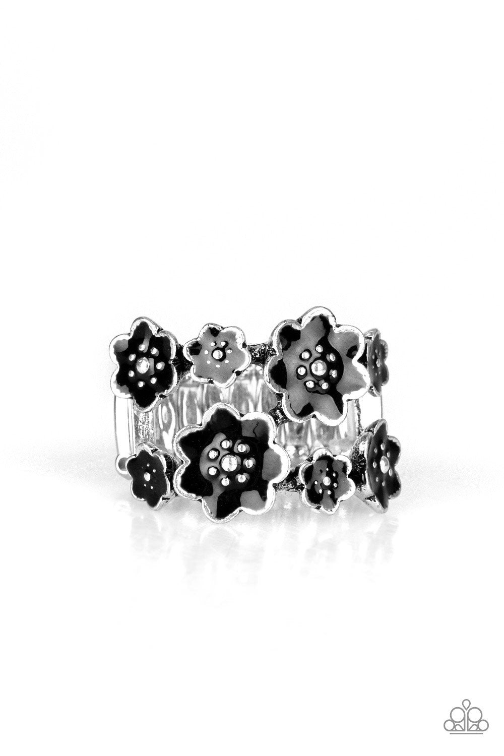 Floral Crowns - Black - Paparazzi Accessories