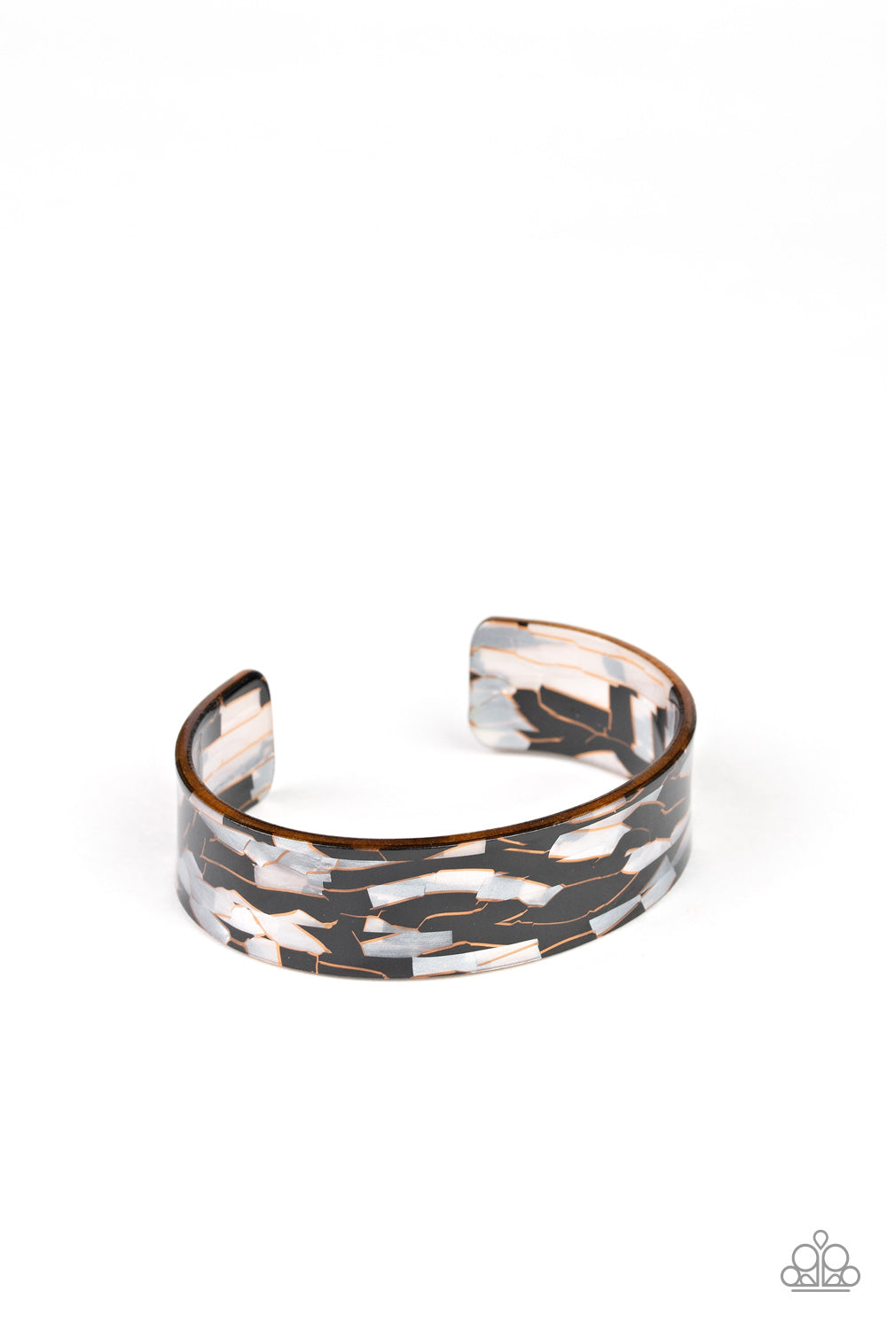 Glaze Daze - Black - Multi - Bracelet - Paparazzi Accessories