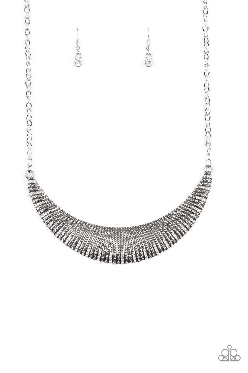 Modern Day Moonshine - Silver - Paparazzi Accessories