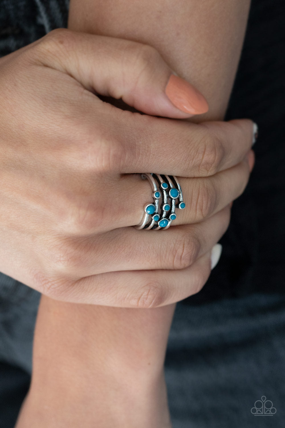 Saguaro Skies - Blue - Paparazzi Accessories