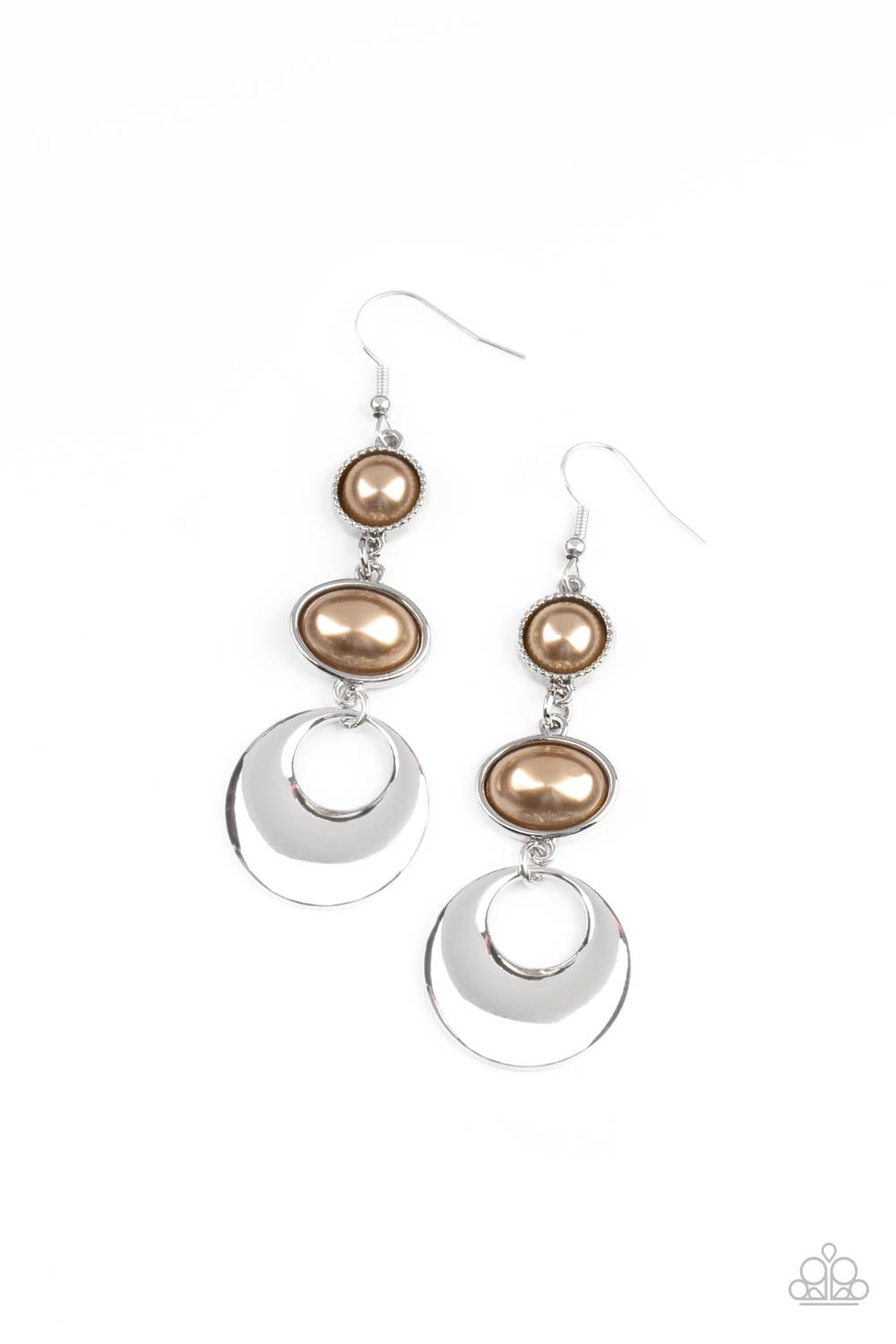 Bubbling To The Surface - Brown - Paparazzi Accessories