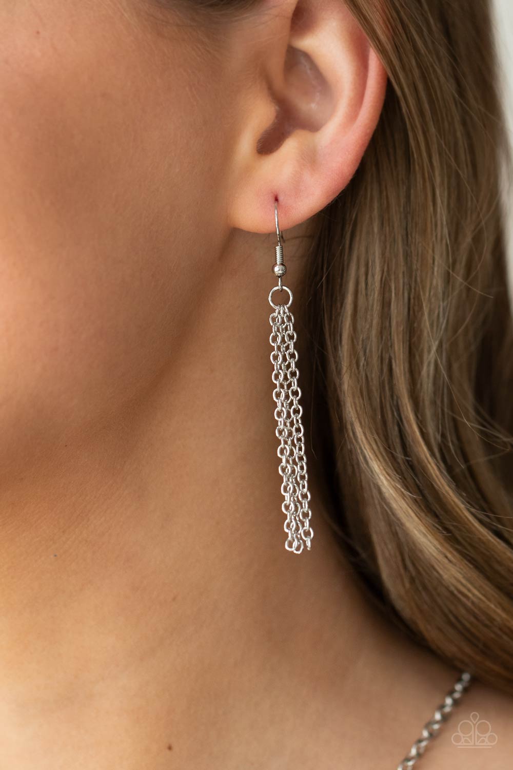 Orbiting Splendor - Silver - Paparazzi Accessories