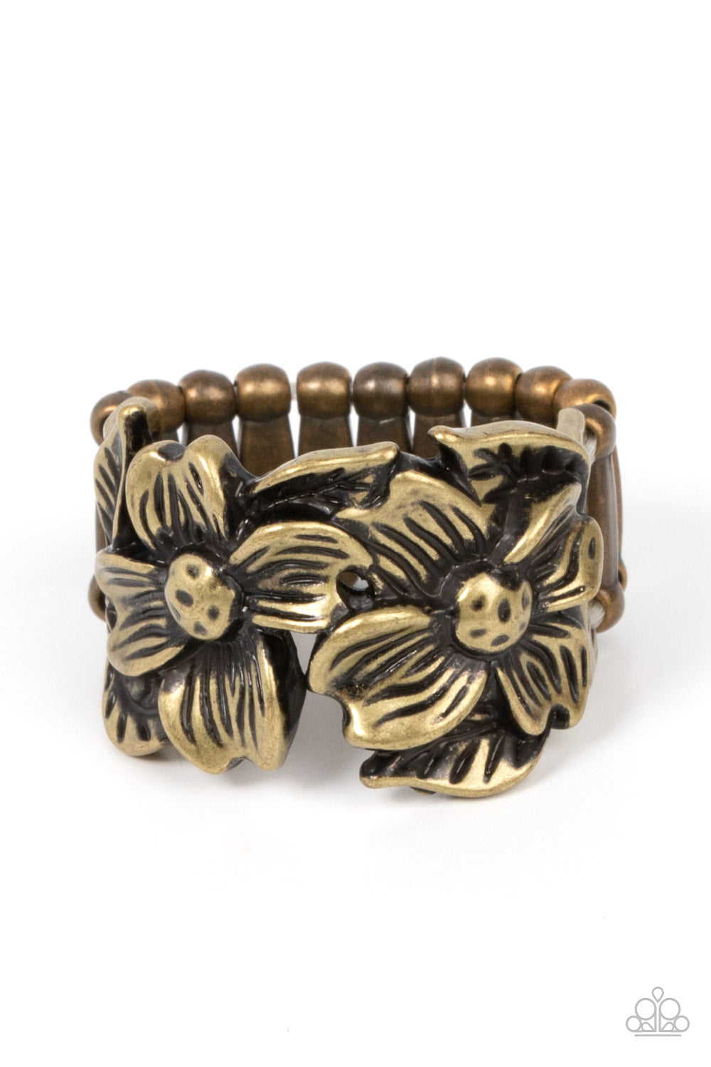 Island Eden - Brass Ring - Paparazzi Accessories