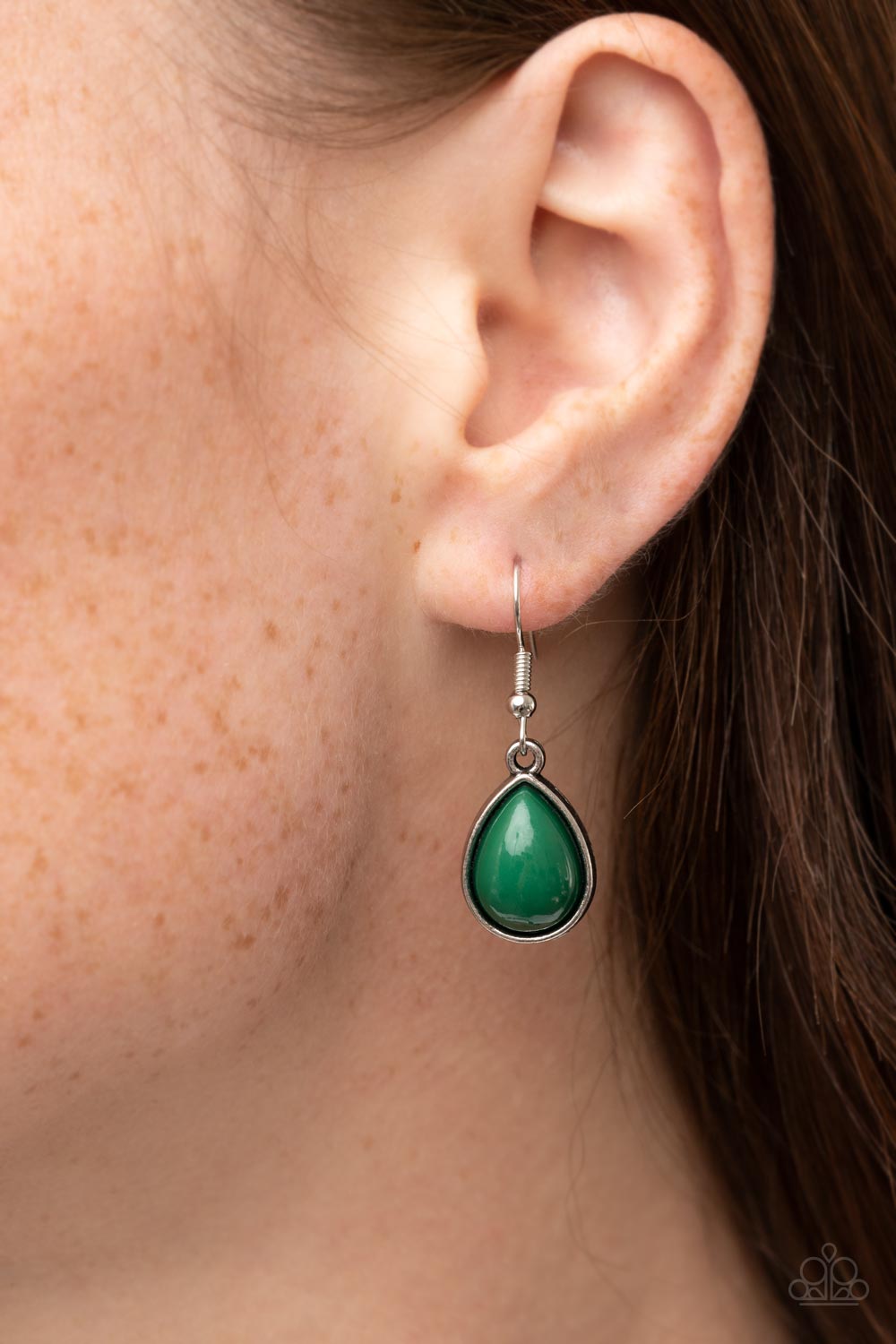 Mediterranean Mystery - Green Necklace - Paparazzi Accessories