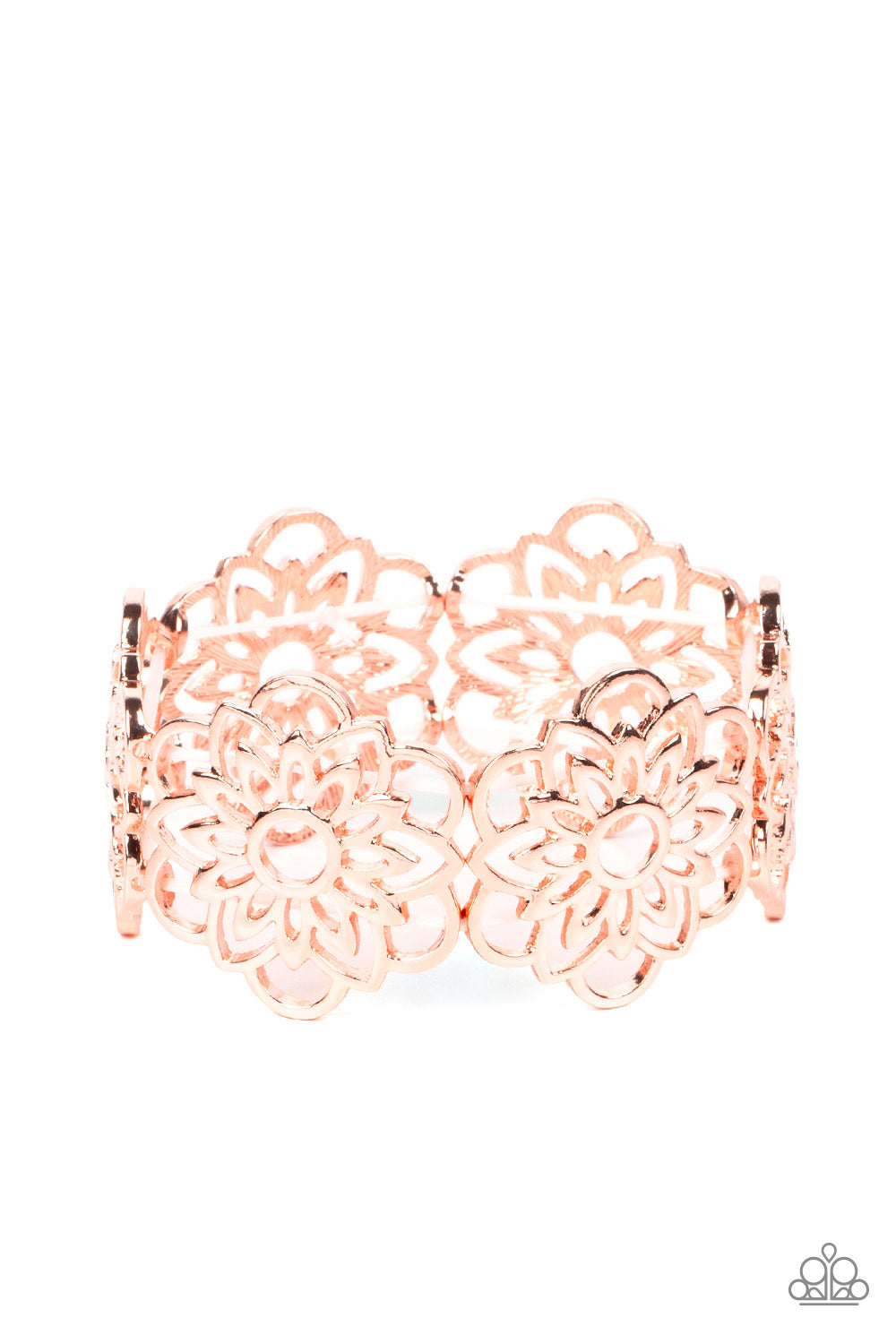 Baroque Bouquet - Gold Bracelet - Paparazzi Accessories