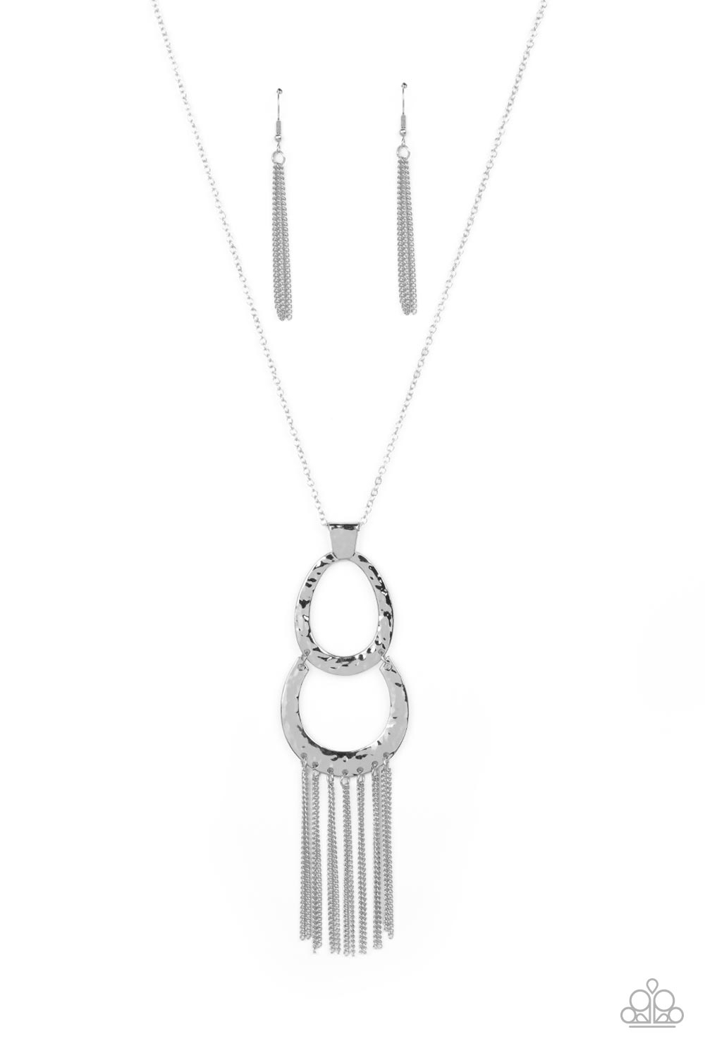 Reeling in Relics - Silver Necklace - Paparazzi Accessories