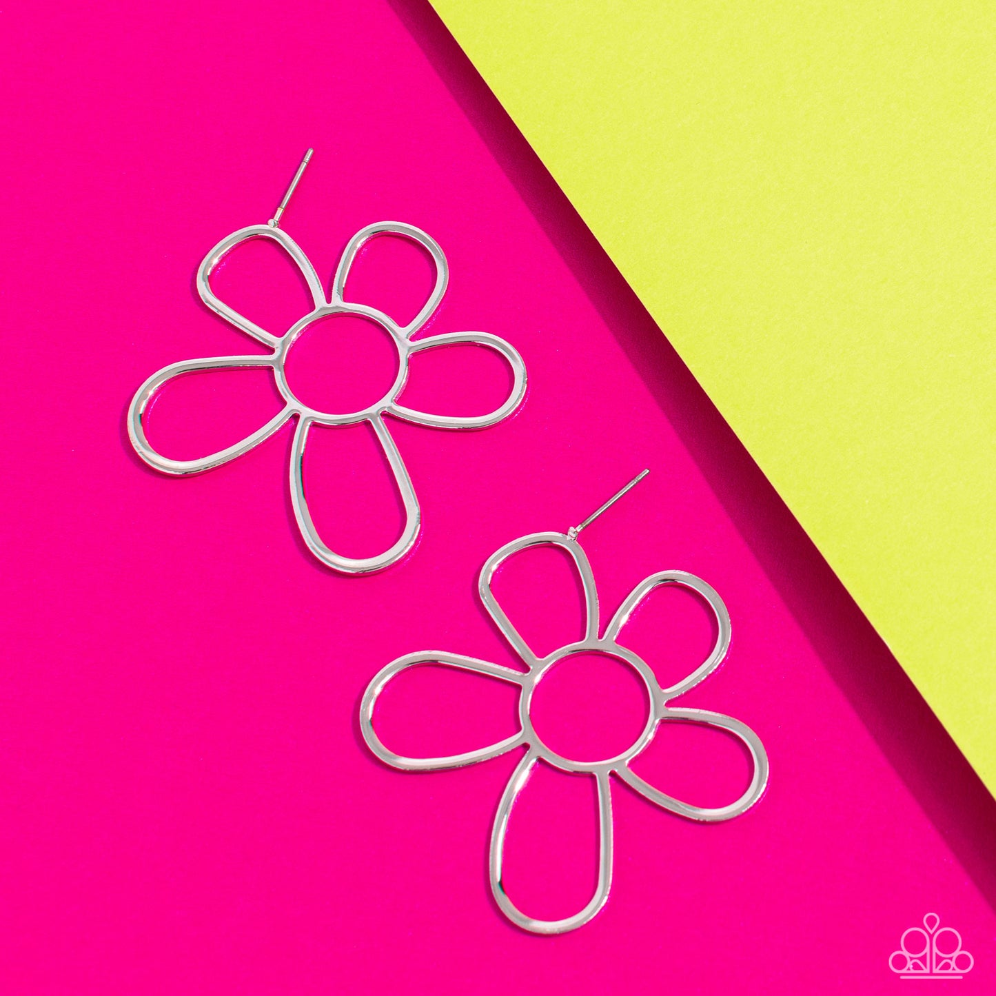 Rustic Rarity - Silver Earrings - Paparazzi Accessories