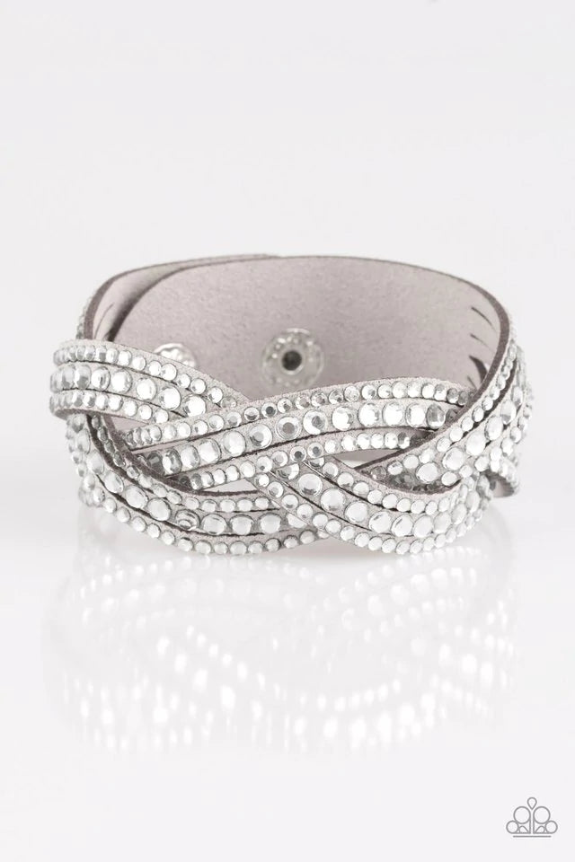 Bring on the Bling Silver Bracelet - Paparazzi Accessories