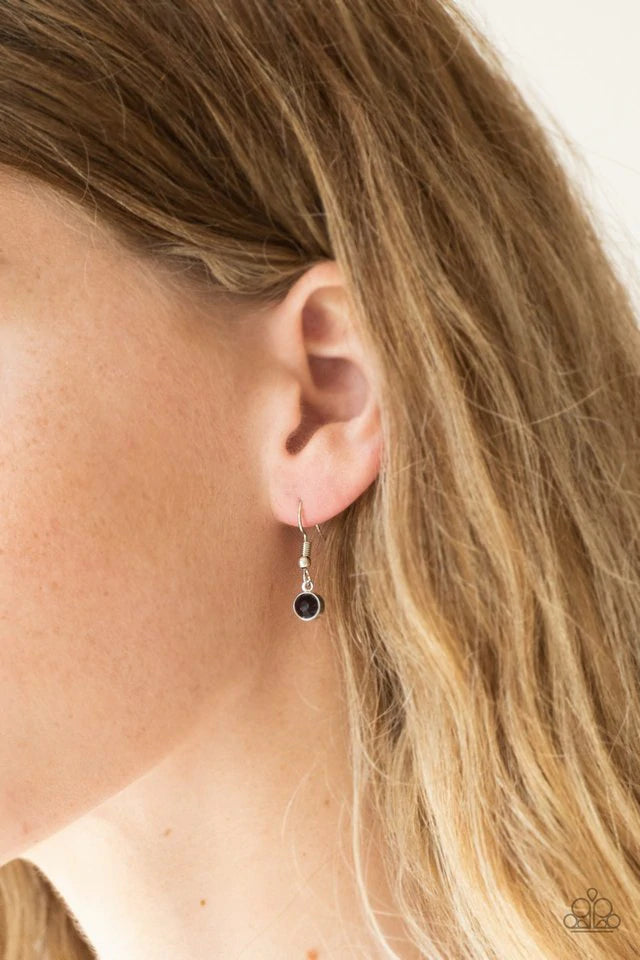 Chicly Centered - Purple Necklace - Paparazzi Accessories