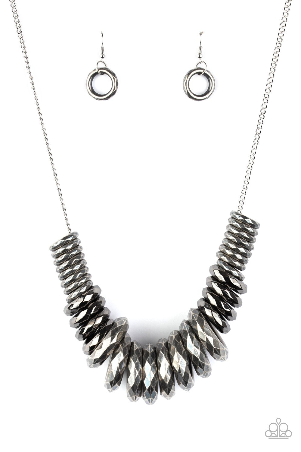 Haute Hardware - Silver- Paparazzi Accessories