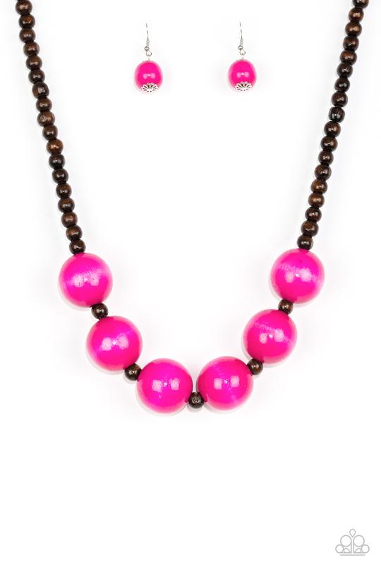 Paparazzi Oh My Miami - Pink- Paparazzi Accessories