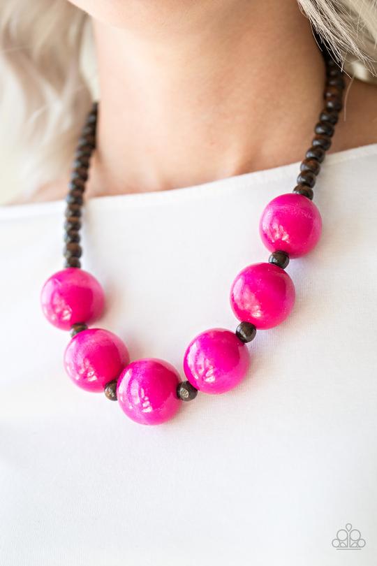 Paparazzi Oh My Miami - Pink- Paparazzi Accessories