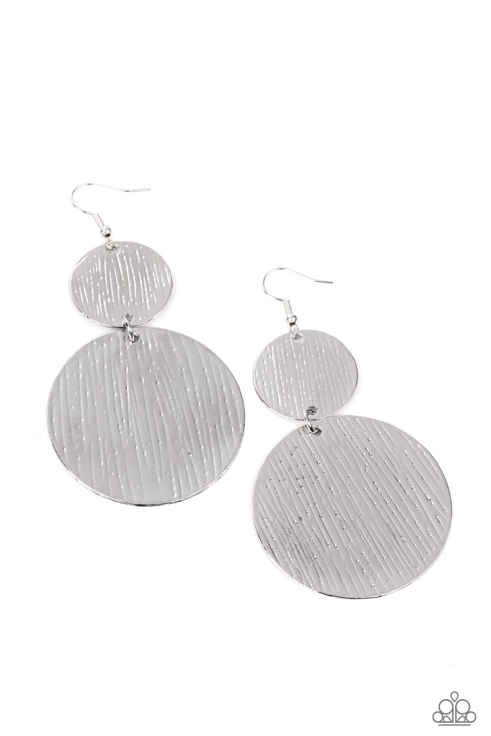 Status Cymbal - Silver - Paparazzi Accessories