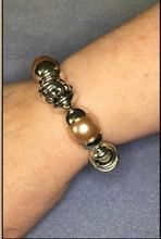 Uptown Tease - Brown Pearl Bracelet - Paparazzi Accessories