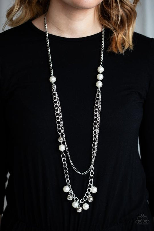 Modern Musical - White - Paparazzi Accessories