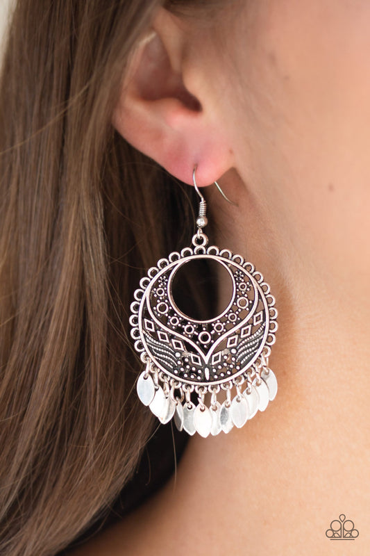 Far Off Horizons - Silver - Paparazzi Accessories