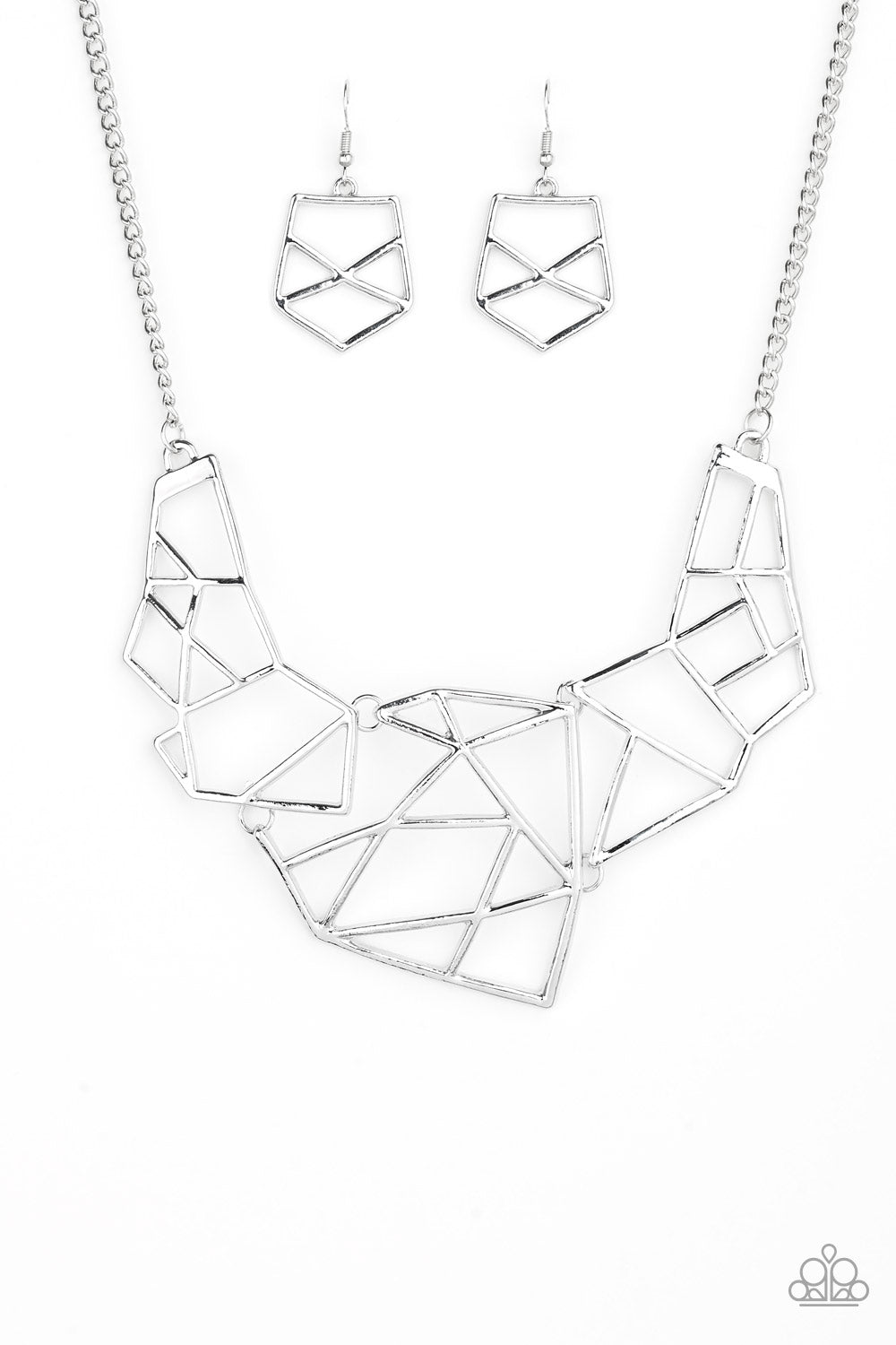 World Shattering - Silver - Paparazzi Accessories