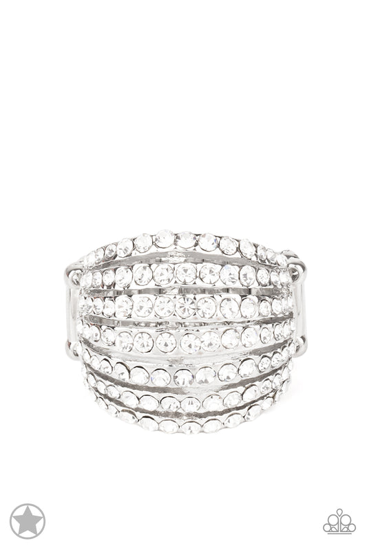 Blinding Brilliance - White - Paparazzi Accessories