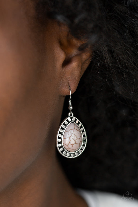 Sahara Serenity - Silver - Paparazzi Accessories