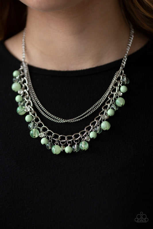 Wait and SEA - Green - Paparazzi Accessories