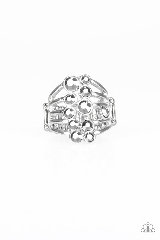 Meet In The Middle  - Silver - Paparazzi Accessories
