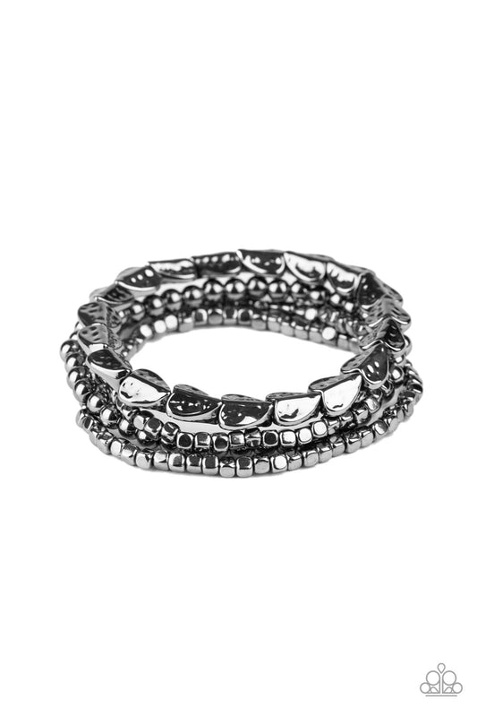 Ancient Heirloom - Black Bracelet - Paparazzi Accessories