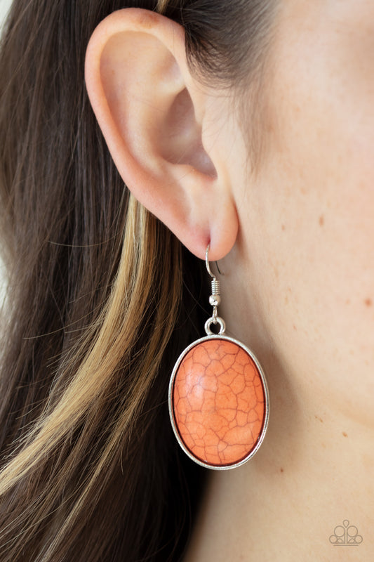 Serenely Sediment - Orange - Paparazzi Accessories
