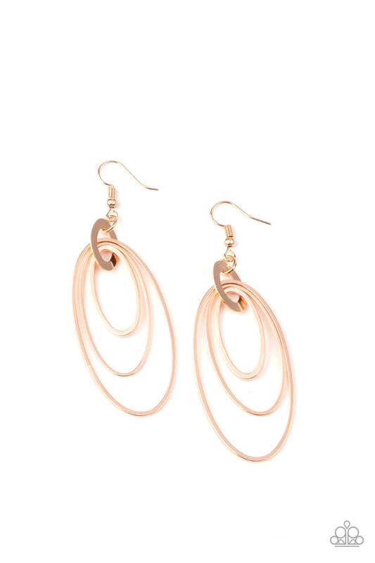 Shimmer Surge - Rose Gold - Paparazzi Accessories