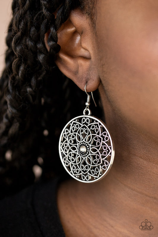 Petal Prana - Silver - Paparazzi Accessories