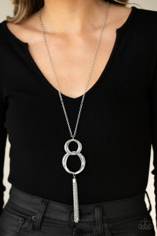 Orbiting Splendor - Silver - Paparazzi Accessories